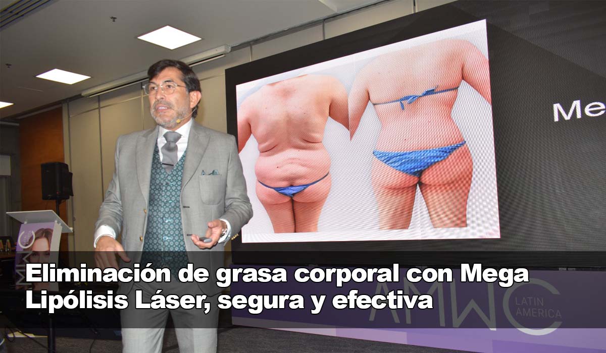 Eliminación de grasa corporal con Mega Lipólisis Láser, segura y efectiva